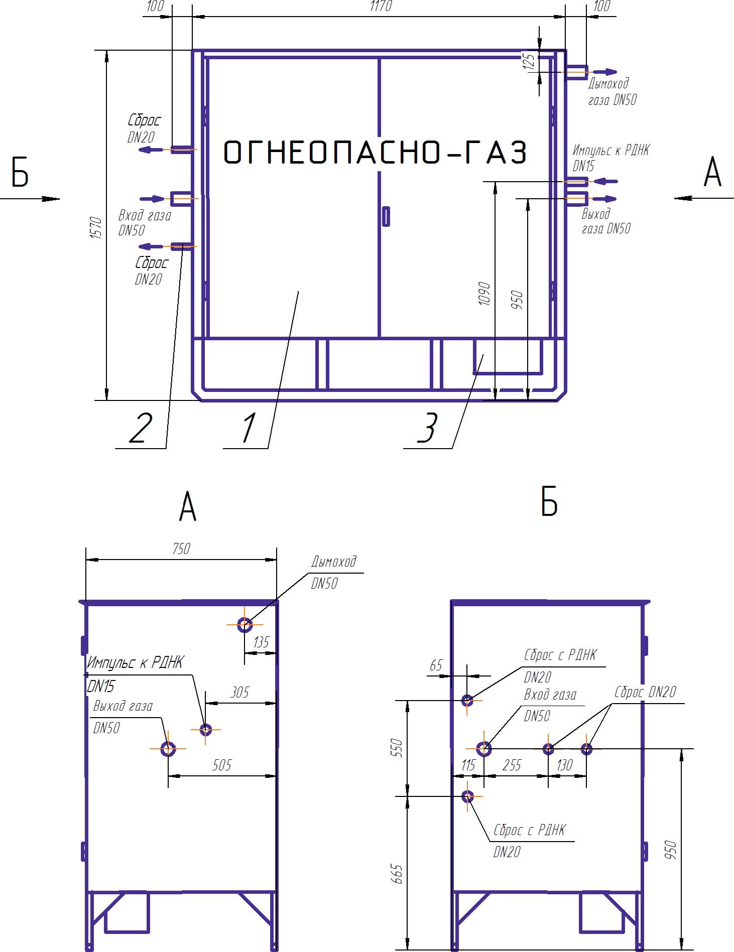 ОСНОВНЫЕ ТЕХНИЧЕСКИЕ ХАРАКТЕРИСТИКИ ГРПШ-2А-02-2С С РЕГУЛЯТОРАМИ РДСК-50/400 (РДСК-50/400Б, РДСК-50/400М) С ГАЗОВЫМ ОБОГРЕВОМ