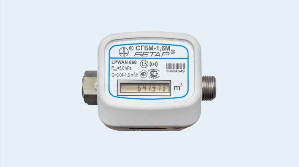 Счетчики газа СГБМ с радиоканалом LoRaWAN