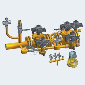 АМАКС-БГ4 блок газооборудования котла DN 50 мм, Pp 0,25МПа