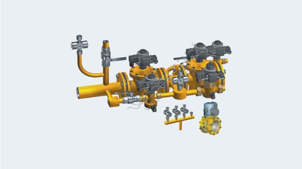 АМАКС-БГ4 блок газооборудования котла DN 50 мм, Pp 0,25МПа