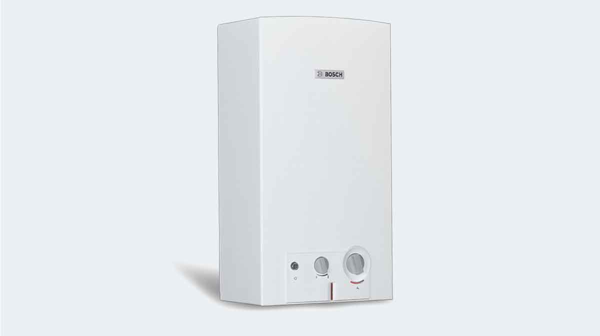 Газовая колонка Bosch Therm 4000 O с авторозжигом от батареек