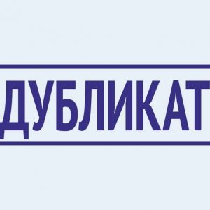 Изготовление дубликатов эксплуатационных документов